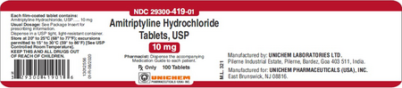 Amitriptyline 10mg Tablets 90ct Bottle